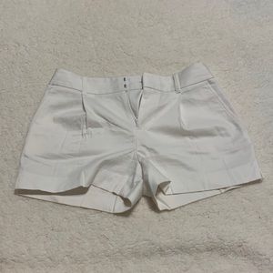 Banana Republic white dress shorts
